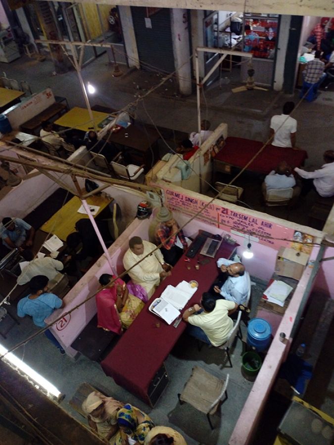 labour office from above