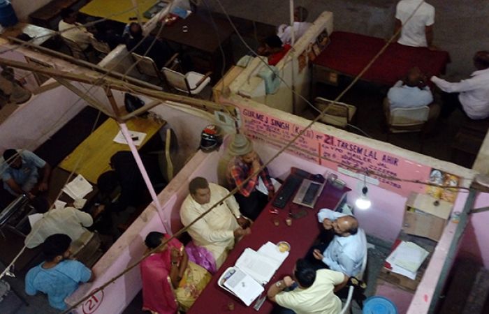 labour office from above